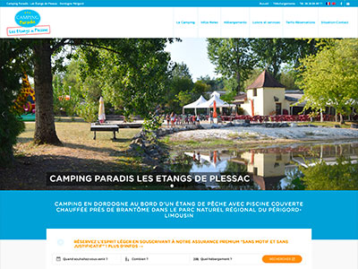 Camping Les Étangs de Plessac